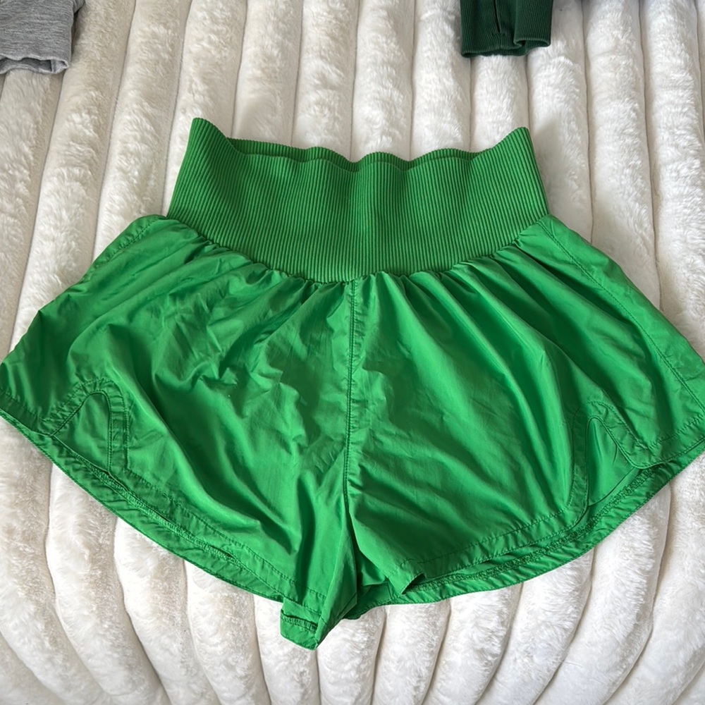 Green Women's Shorts